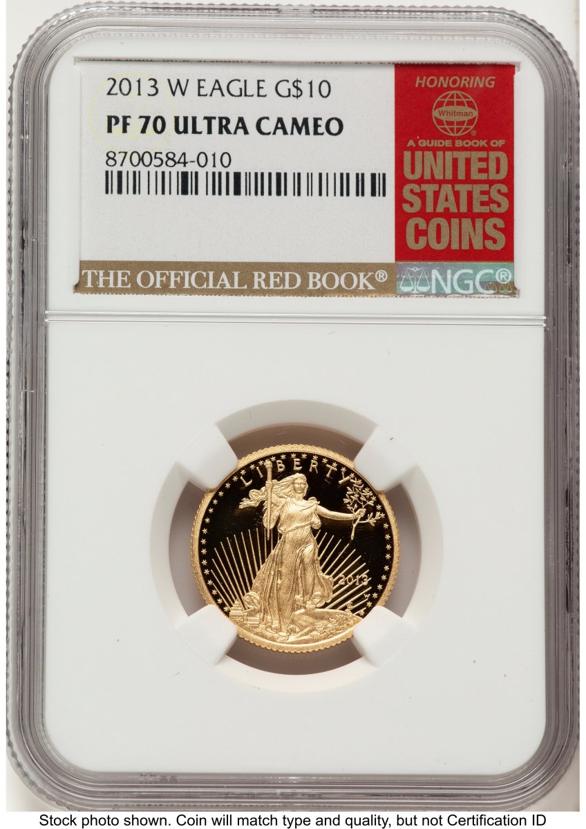 2013-W Modern Bullion Coins (2013-W Proof Gold Eagle 1/4 oz Red Book)