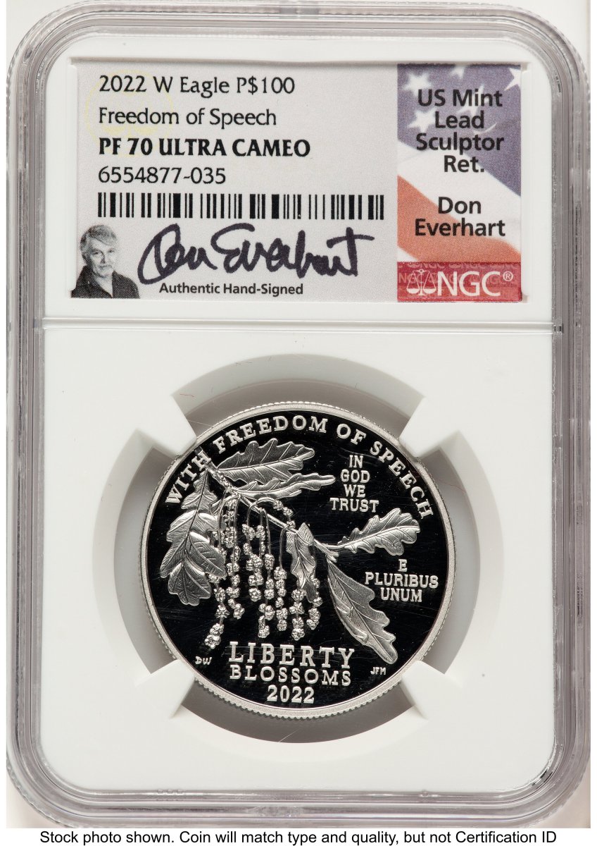 2022-W Modern Bullion Coins (2022-W Proof Platinum Eagle 1 oz Don Everhart)