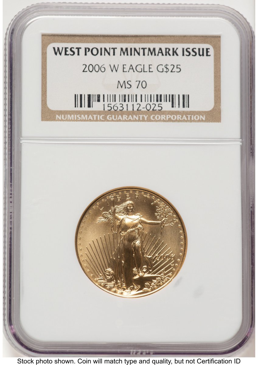 2006-W Modern Bullion Coins (2006-W Burnished Gold Eagle 1/2 oz Brown Label)