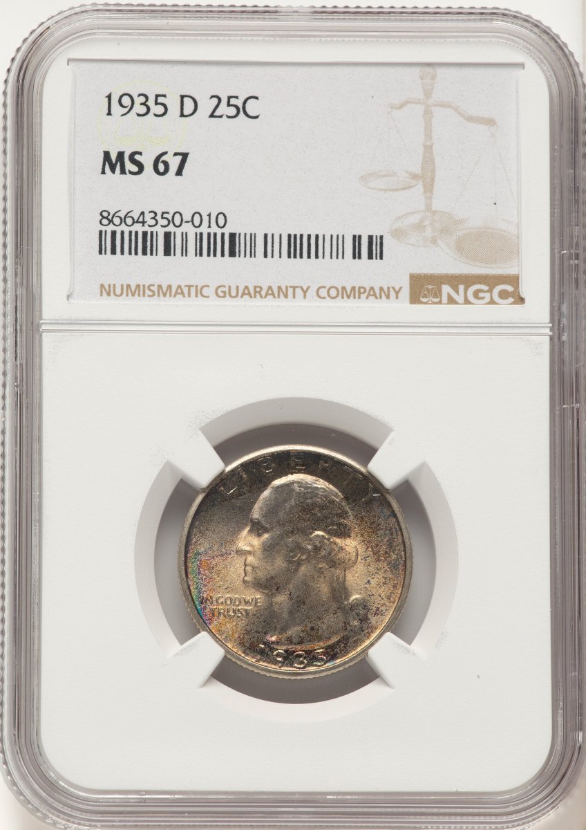 1935-D Washington Quarters (1935-D 25C)
