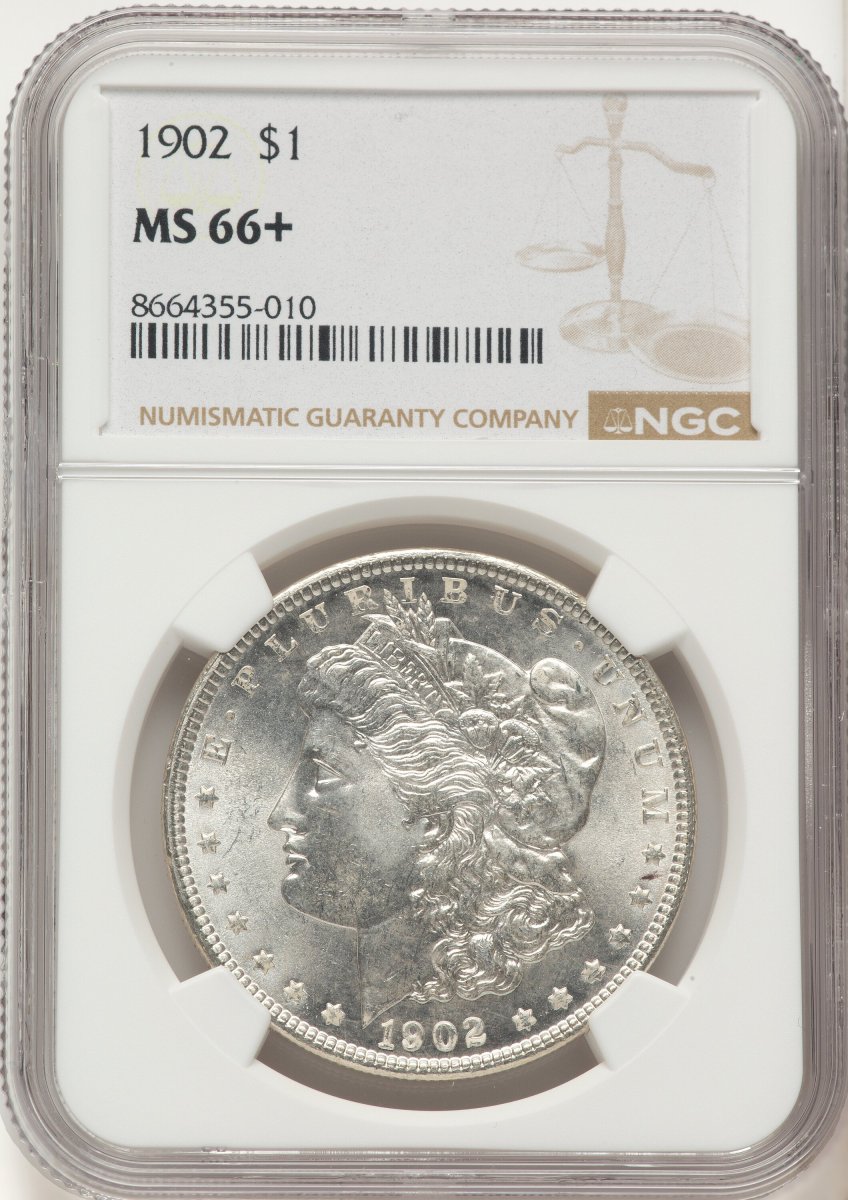 1902 Morgan Dollars (1902 S$1 NGC Plus)