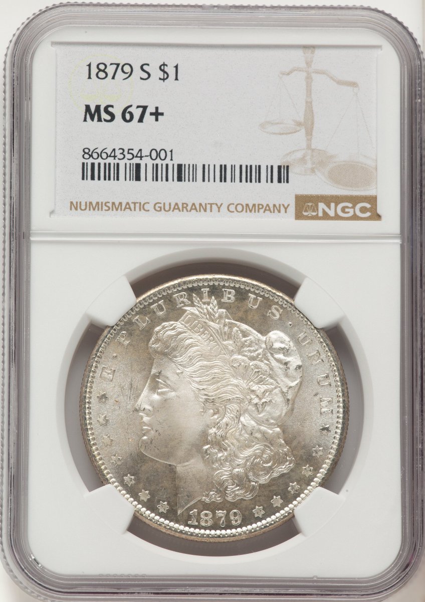 1879-S Morgan Dollars (1879-S S$1 NGC Plus)