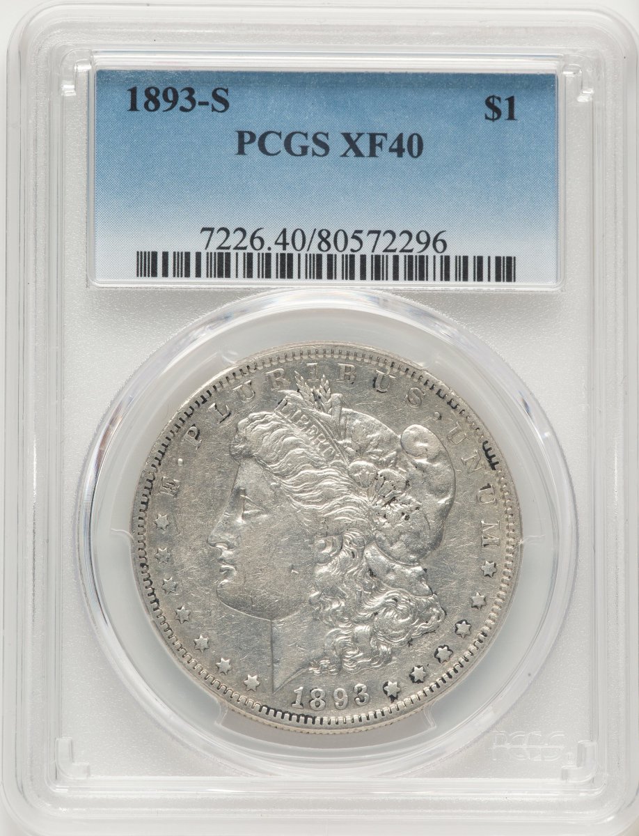 1893-S Morgan Dollars (1893-S S$1)