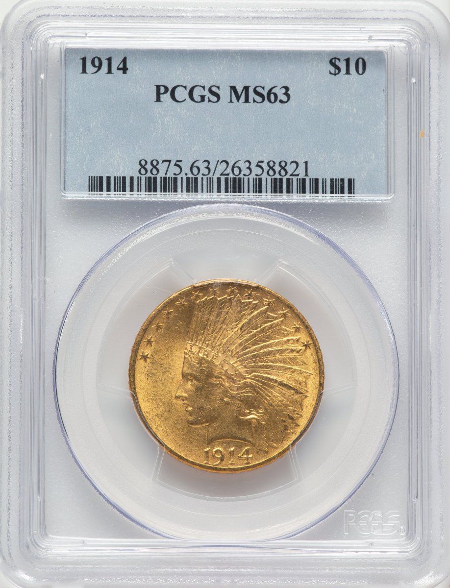 1914 Indian Eagles (1914 $10)