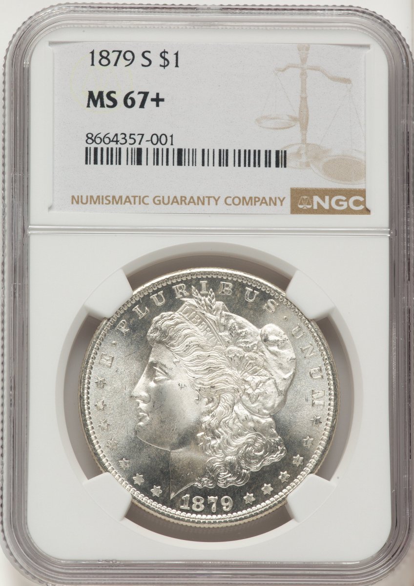 1879-S Morgan Dollars (1879-S S$1 NGC Plus)
