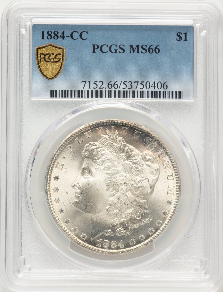 1884-CC Morgan Dollars (1884-CC S$1 PCGS Secure)