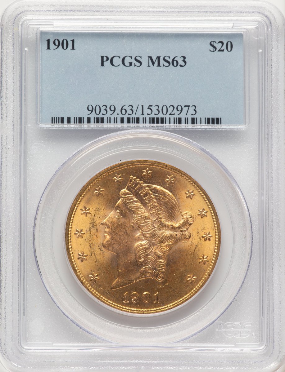 1901 Liberty Double Eagles (1901 $20)