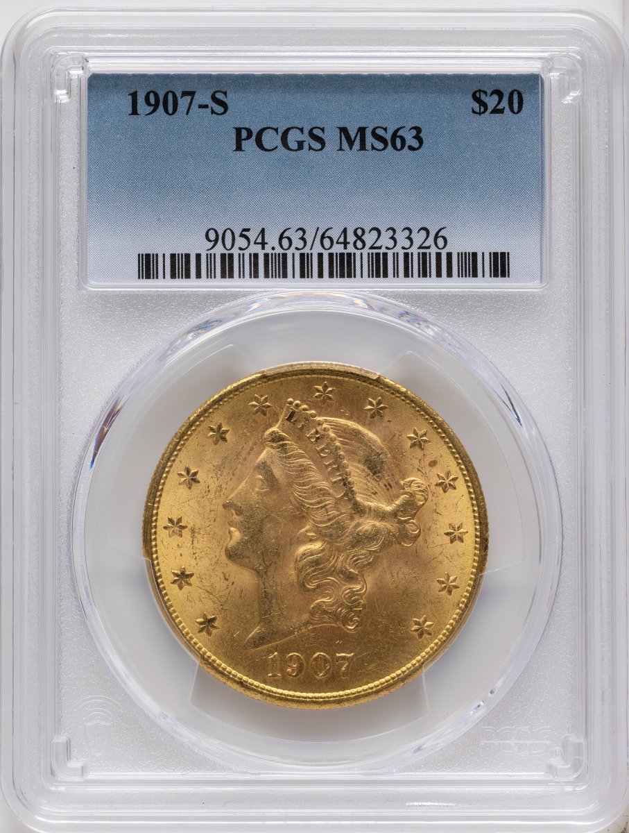 1907-S Liberty Double Eagles (1907-S $20)