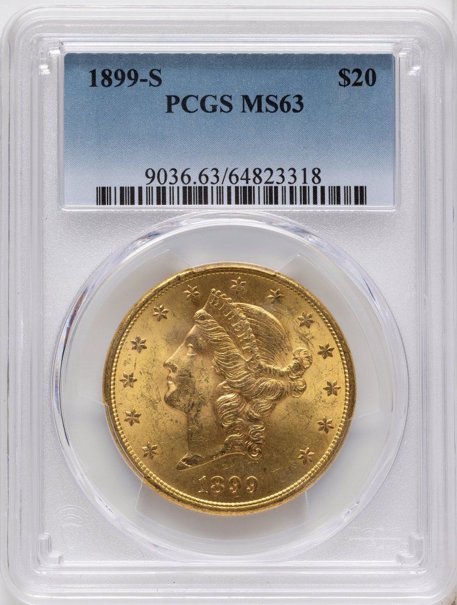 1899-S Liberty Double Eagles (1899-S $20)