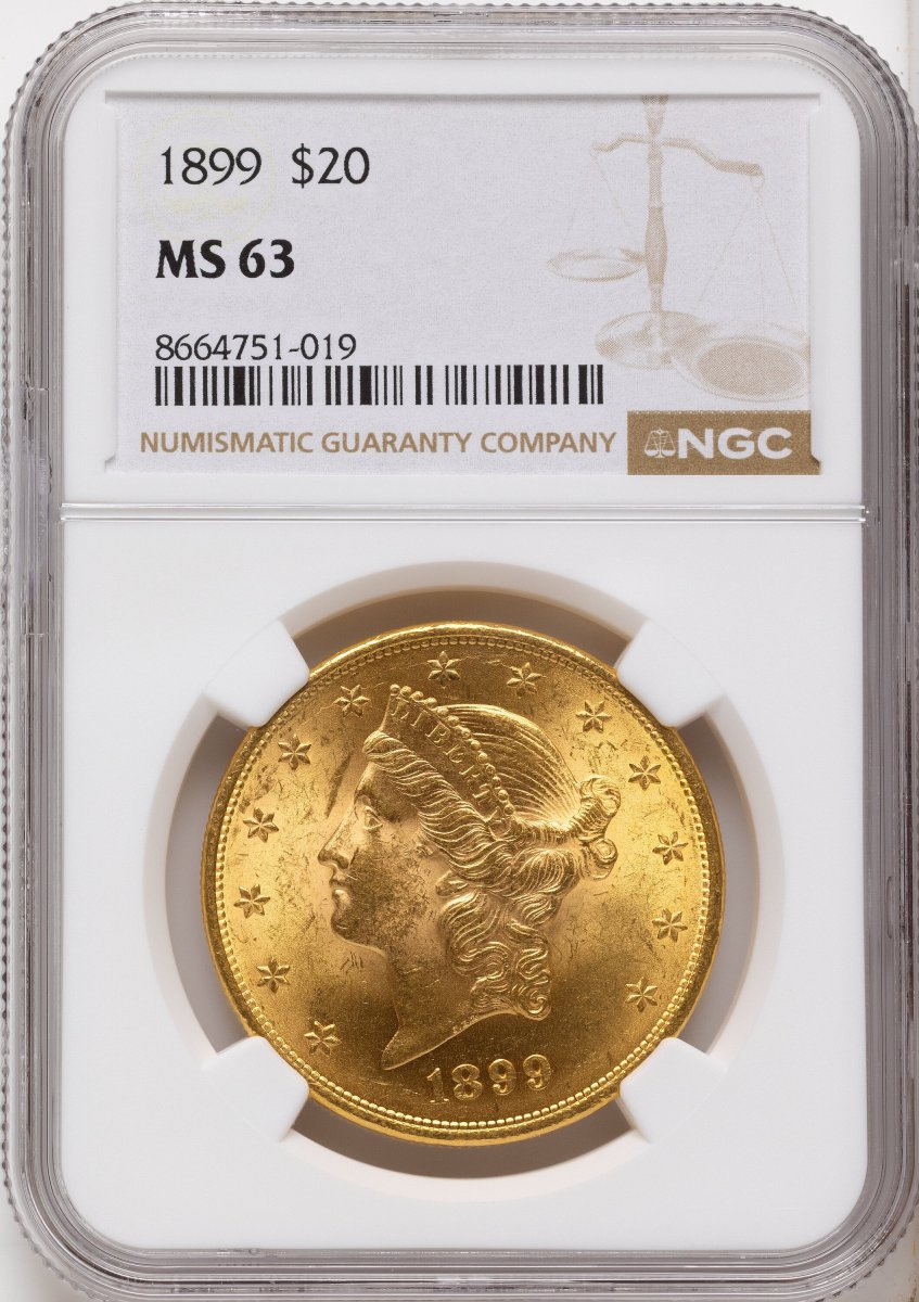 1899 Liberty Double Eagles (1899 $20)