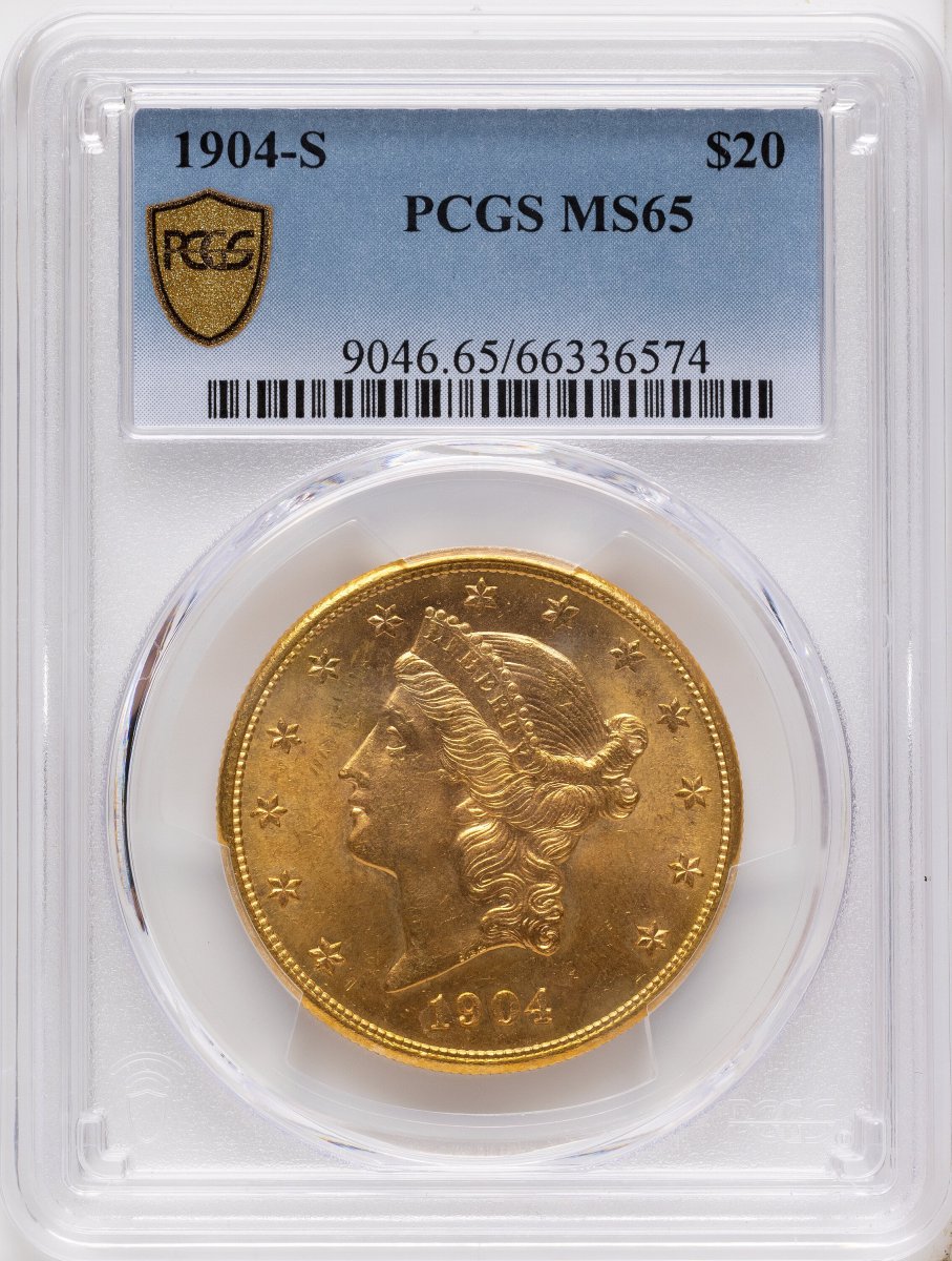 1904-S Liberty Double Eagles (1904-S $20 PCGS Secure)