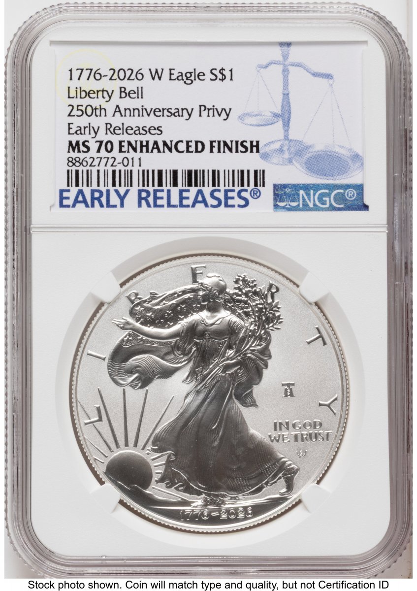2026-W Modern Bullion Coins (2026-W Enhanced Silver Eagle 1 oz ER Blue)