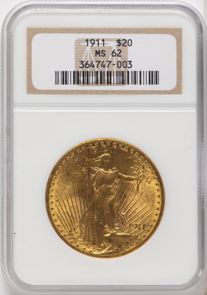1911 Saint-Gaudens Double Eagles (1911 $20)