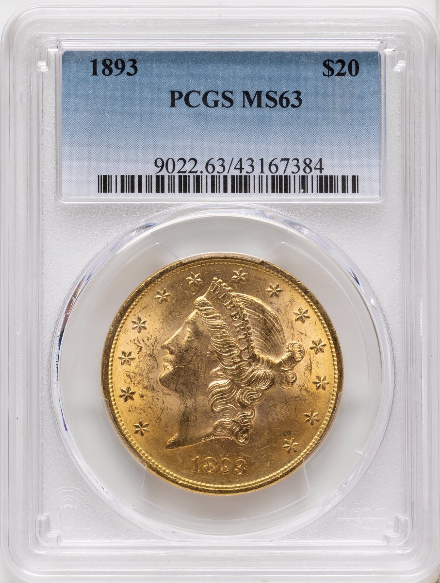1893 Liberty Double Eagles (1893 $20)