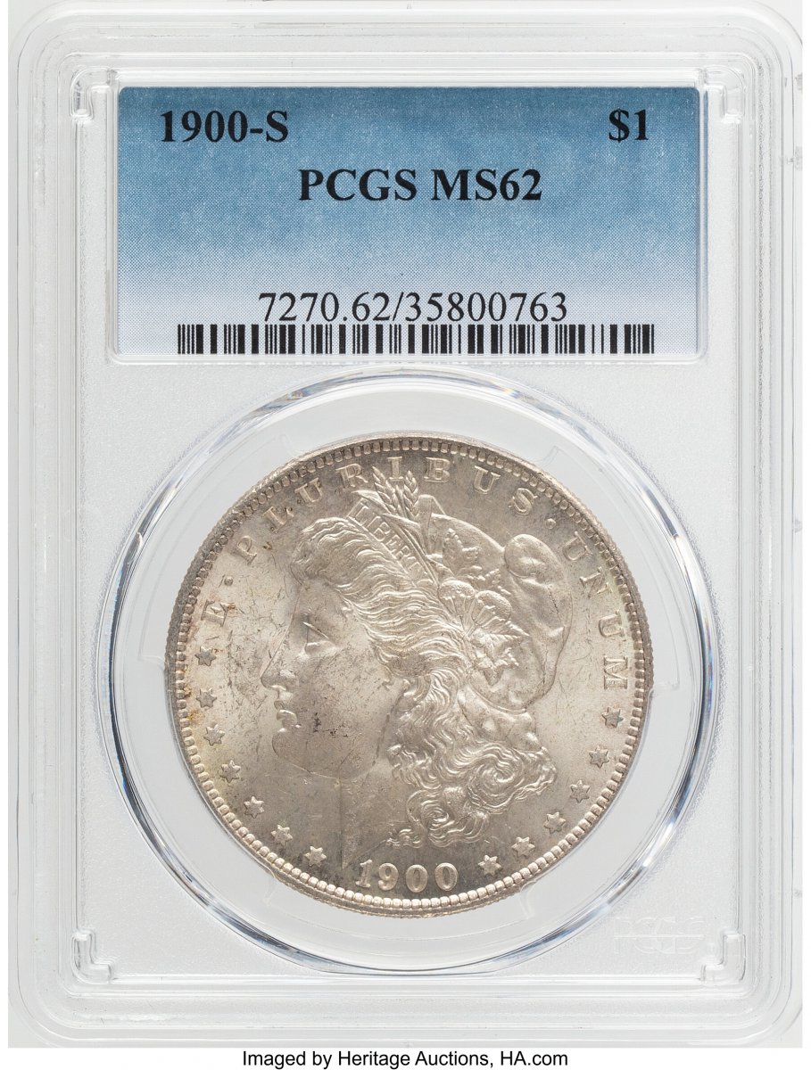 1900-S Morgan Dollars (1900-S S$1)