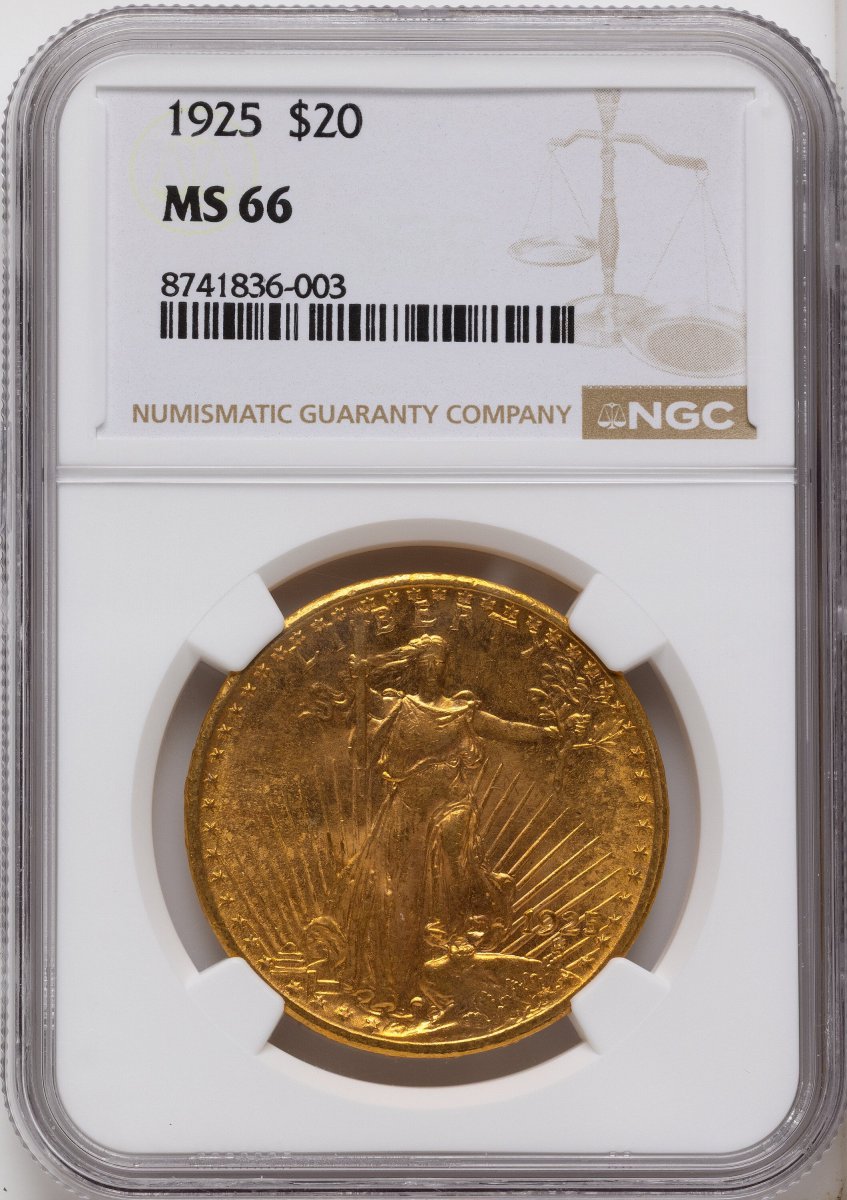 1925 Saint-Gaudens Double Eagles (1925 $20)