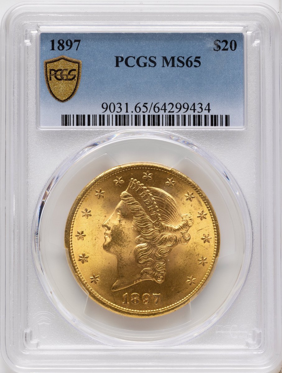 1897 Liberty Double Eagles (1897 $20 PCGS Secure)
