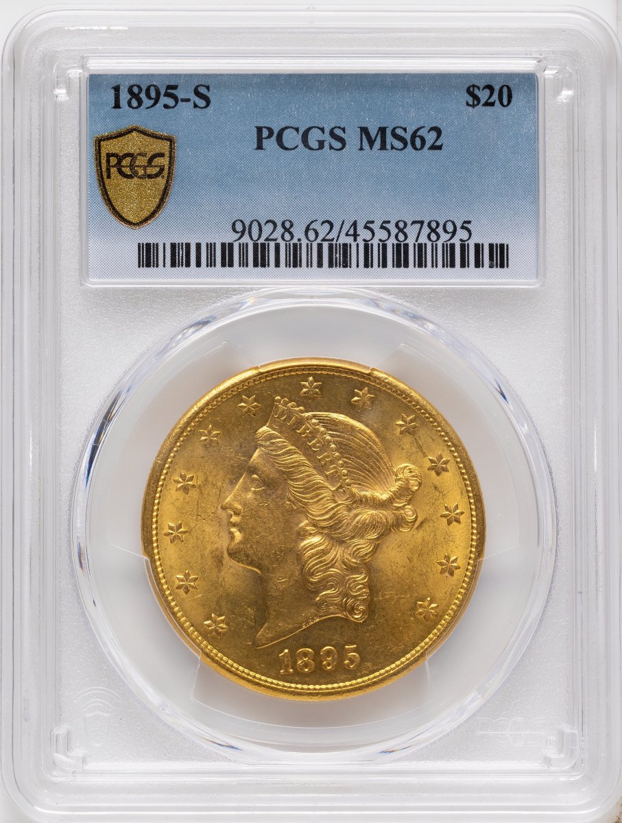 1895-S Liberty Double Eagles (1895-S $20 PCGS Secure)