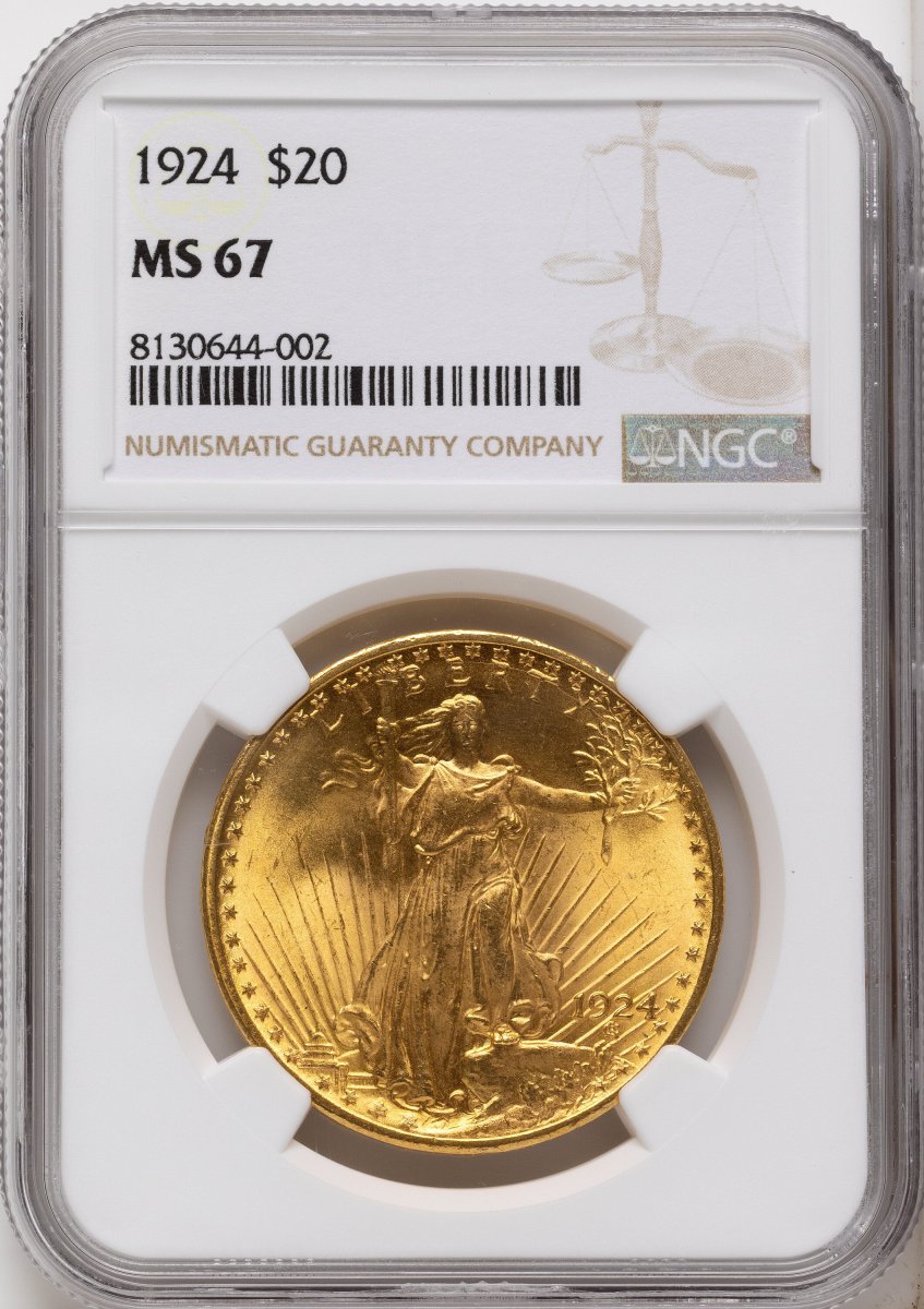 1924 Saint-Gaudens Double Eagles (1924 $20 Saint)