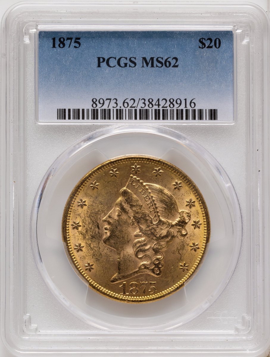 1875 Liberty Double Eagles (1875 $20)