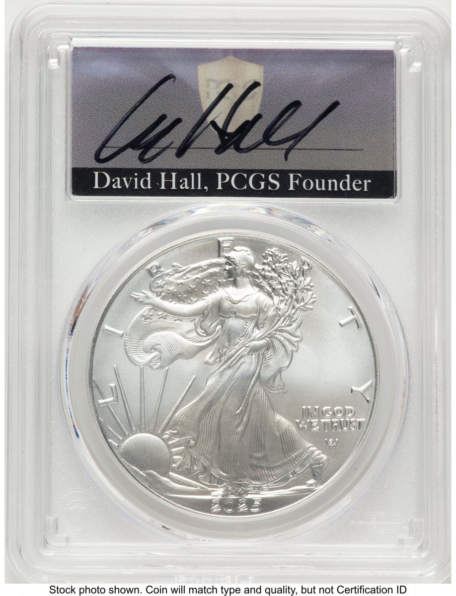 2025 Modern Bullion Coins (2025 Silver Eagle FDI David Hall)