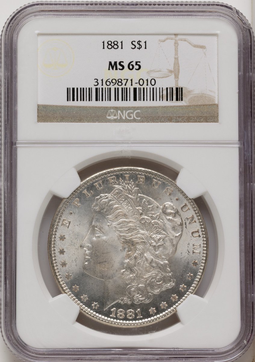 1881 Morgan Dollars (1881 S$1)