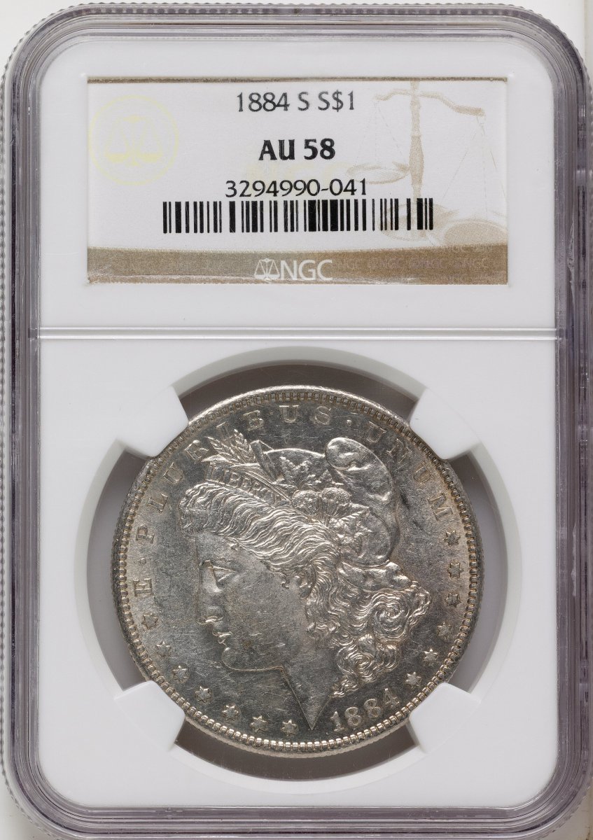 1884-S Morgan Dollars (1884-S S$1)