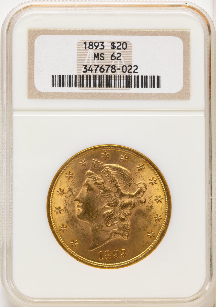 1893 Liberty Double Eagles (1893 $20)