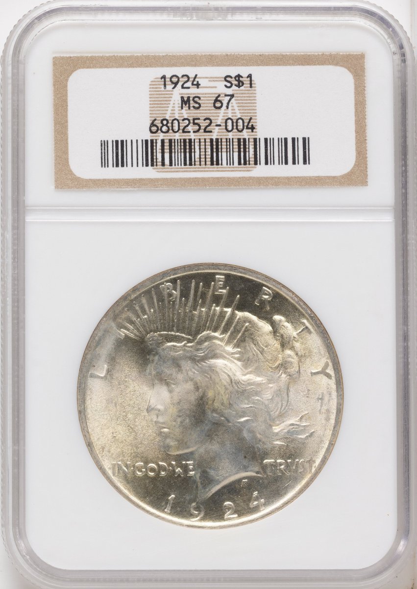 1924 Peace Dollars (1924 S$1)