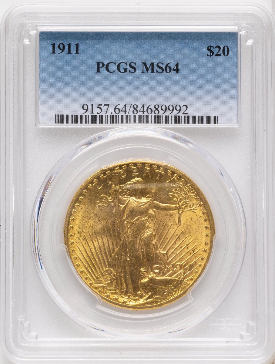 1911 Saint-Gaudens Double Eagles (1911 $20)