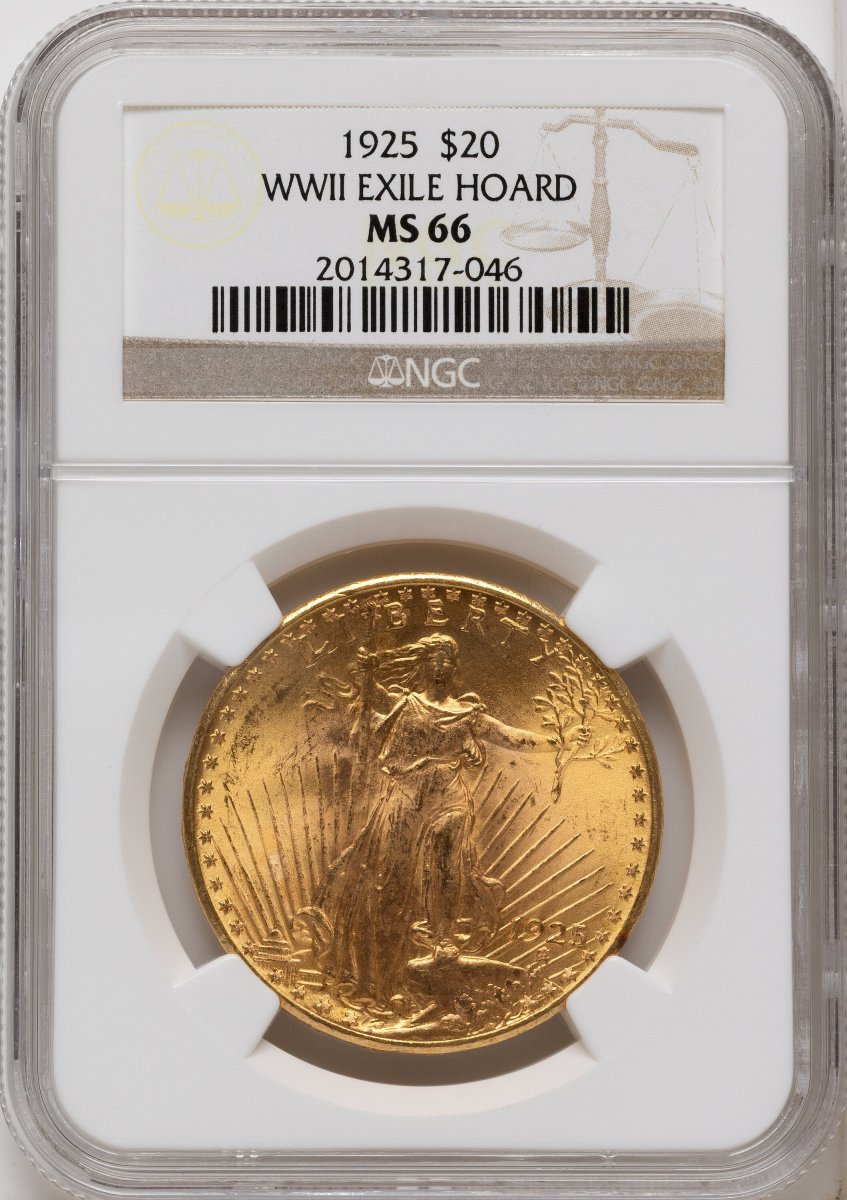 1925 Saint-Gaudens Double Eagles (1925 $20)